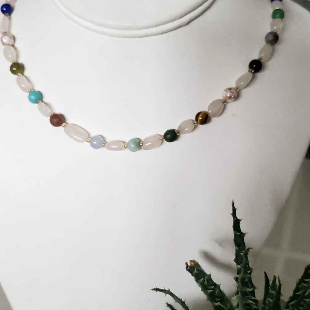 Multicolor Beaded Necklace